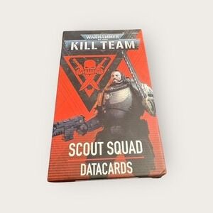 Games Workshop Warhammer 40K Kill Team Scout Squad Datacards 103-75
